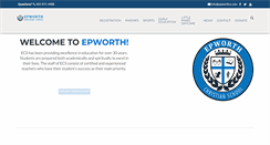 Desktop Screenshot of epworthcs.com